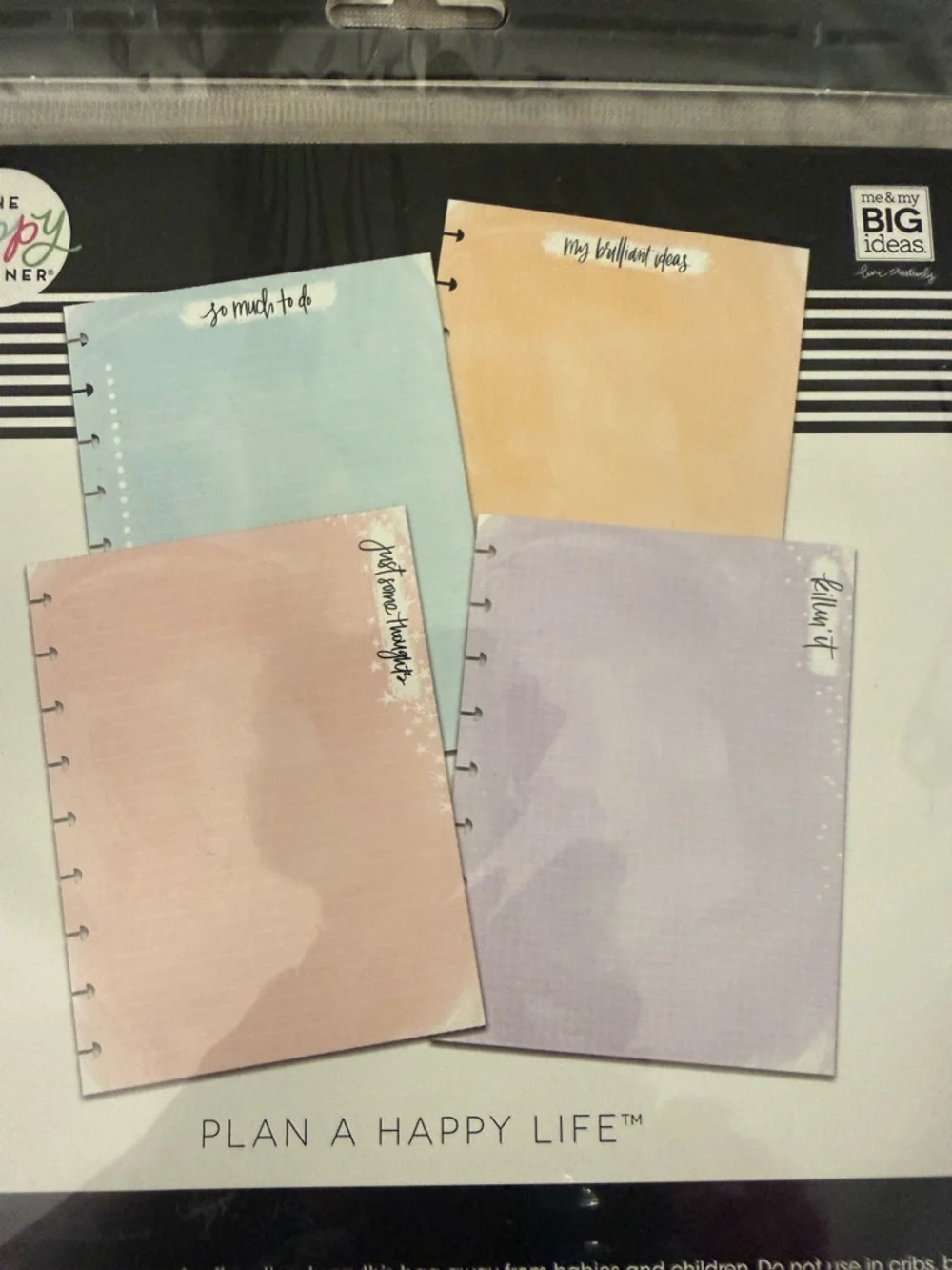 The Happy Planner Light Blue 